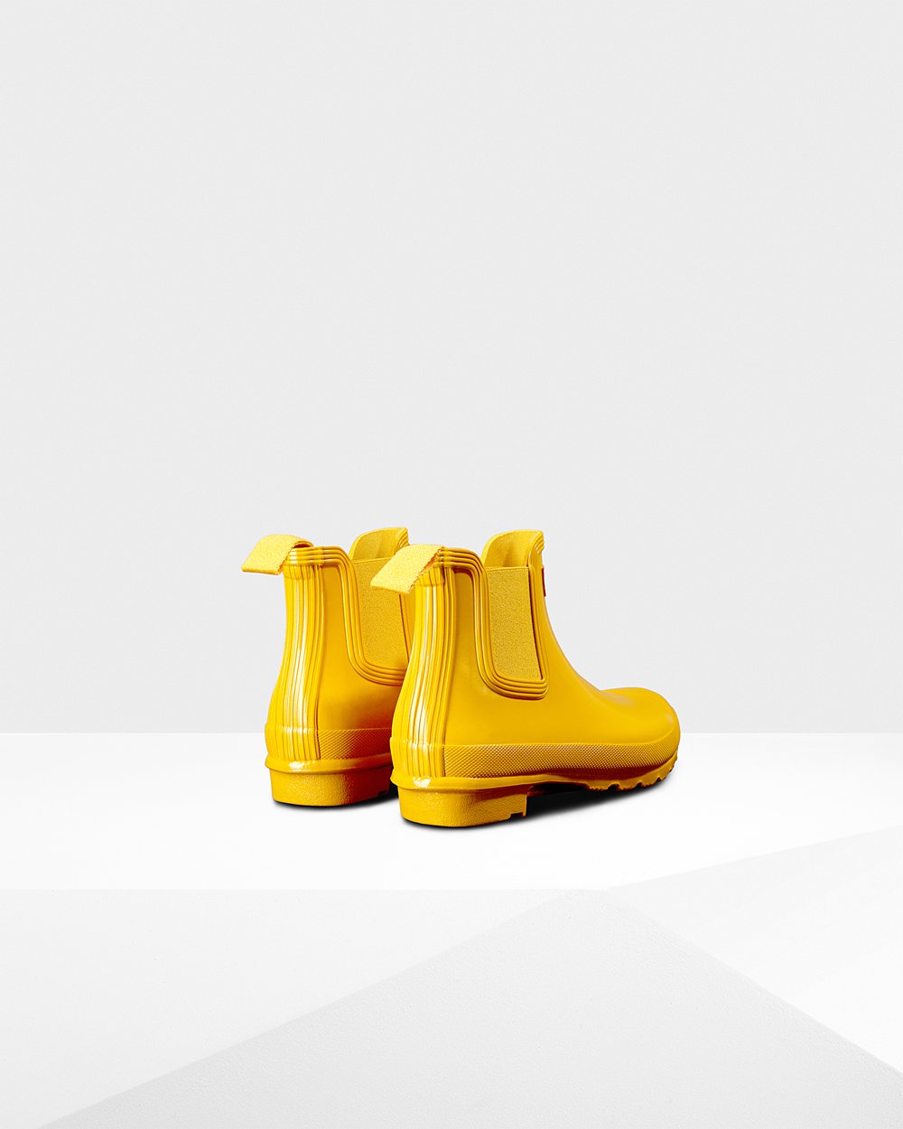Botas Chelsea Hunter Mujer Amarillo Original Gloss 970645-YTV